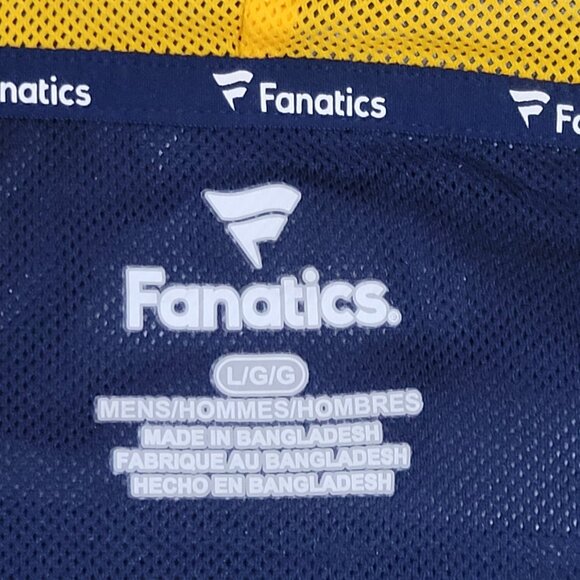 Indiana Pacers Anorak Windbreaker Jacket Mens Large Hood Pullover Fanatics NBA - Picture 6 of 14